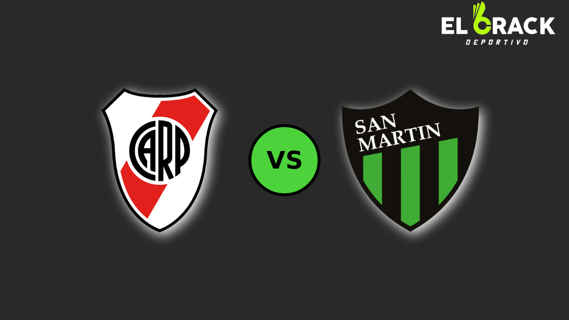 River Plate vs San Martín (SJ): horario, día, sede e historial completo