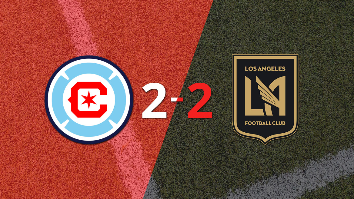 Chicago Fire y Los Angeles FC comparten puntos en un emocionante encuentro