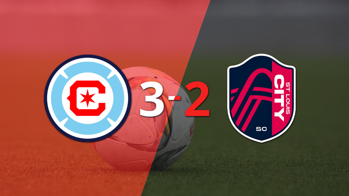 High-Intensity Match Sees Chicago Fire Edge St. Louis City 3-2