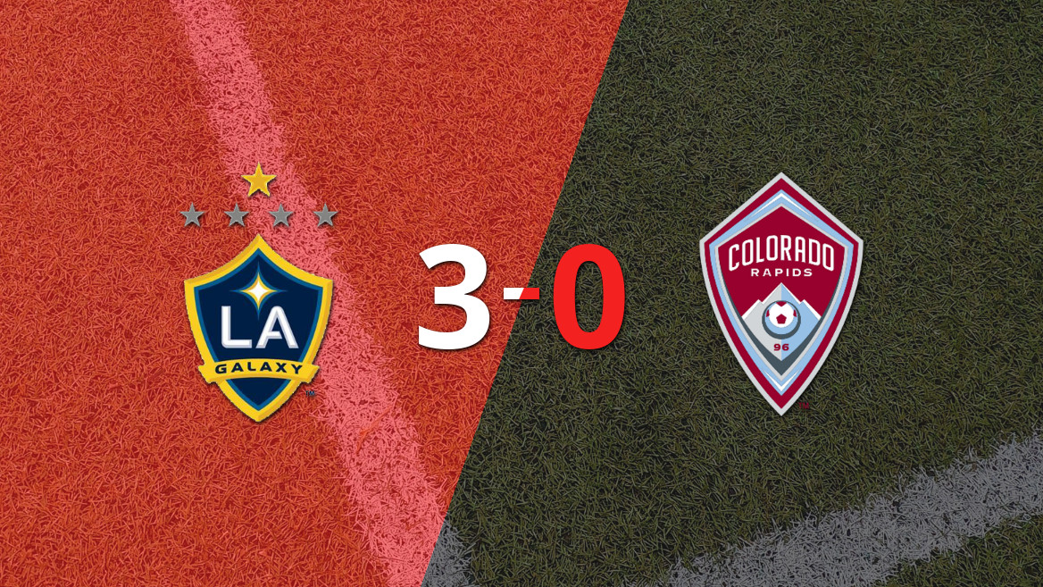 LA Galaxy derrota o Colorado Rapids em uma vitória convincente de 3-0