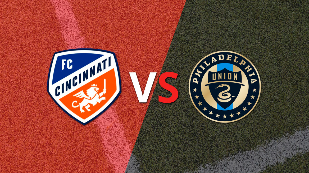 FC Cincinnati e Philadelphia Union se enfrentam na semana 26 da MLS