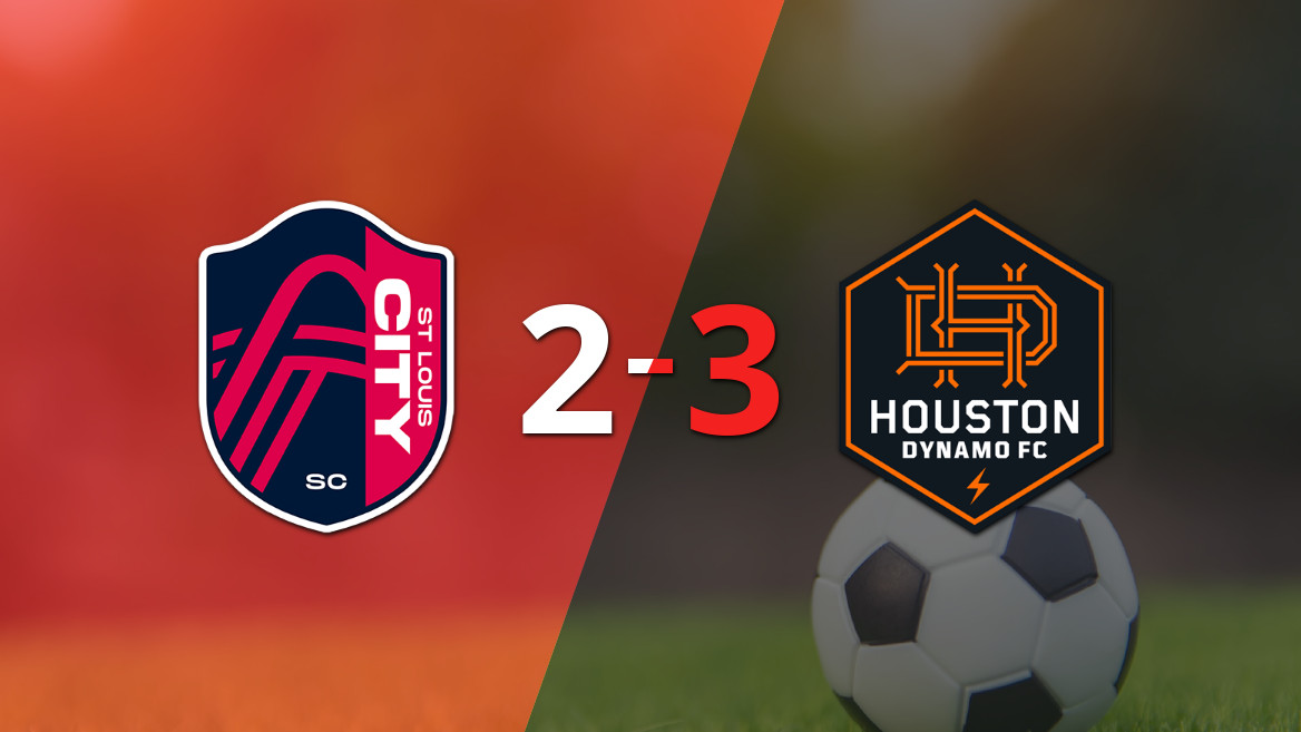 Houston conquista vitória emocionante sobre St. Louis City por 3 a 2