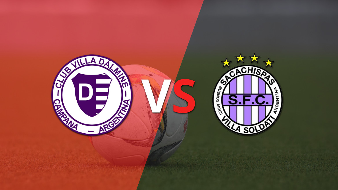 EN VIVO: Apretada victoria de Villa Dálmine frente a Sacachispas con un gol agónico