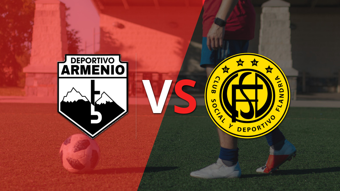 EN VIVO: Dep. Armenio y Flandria terminaron sin goles