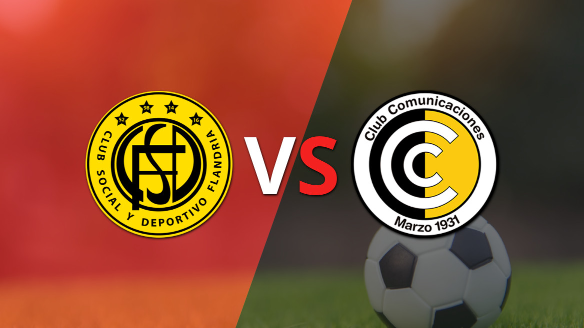 EN VIVO: Comunicaciones mantiene el control del partido 1-0 ante Flandria