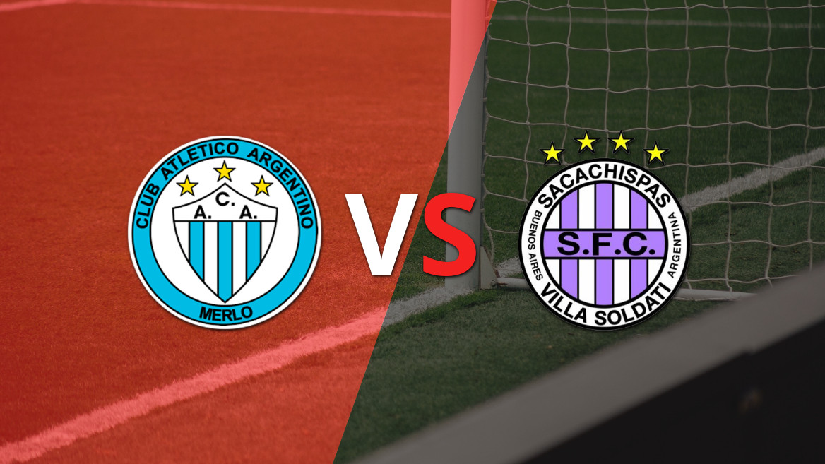EN VIVO: Argentino de Merlo logró sacar el empate de local frente a Sacachispas