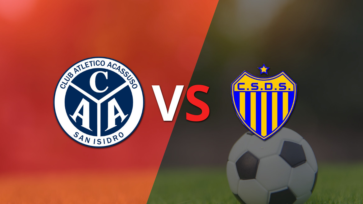 EN VIVO: Acassuso y Dock Sud empatan 0-0 en el inicio del segundo tiempo