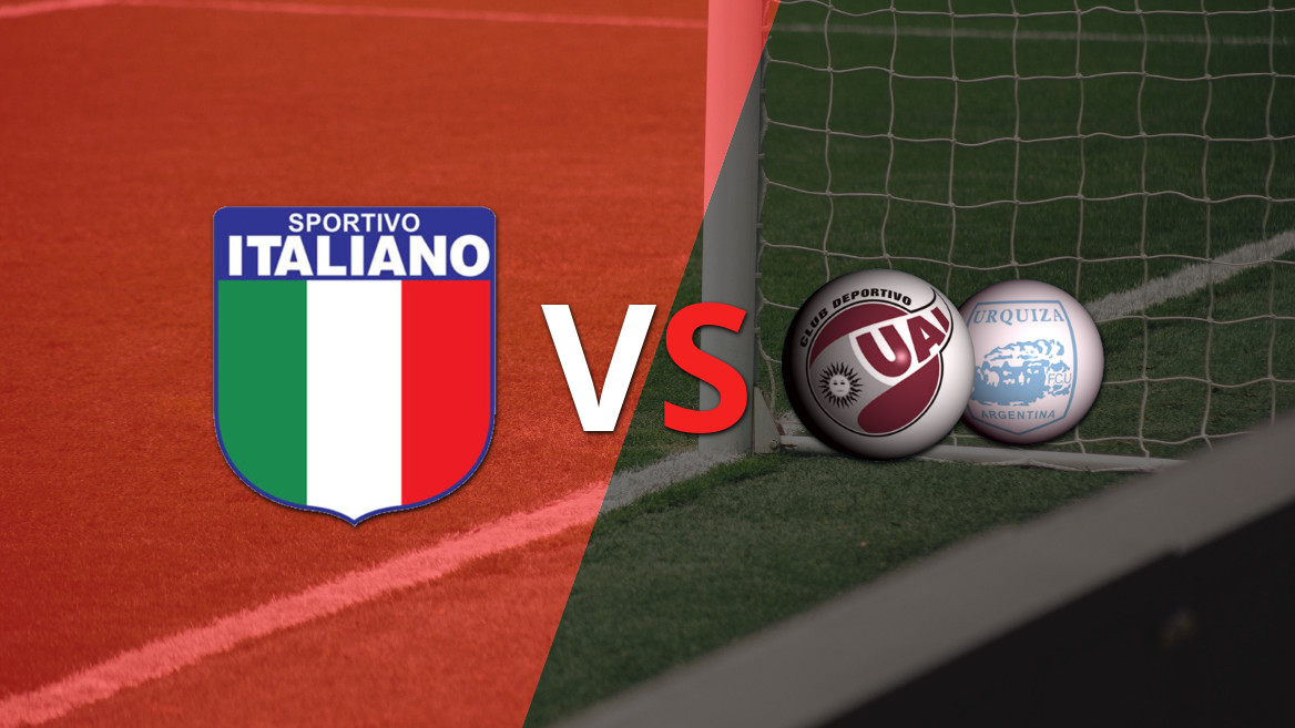 EN VIVO: Sin goles, Sp. Italiano y UAI Urquiza igualaron el partido