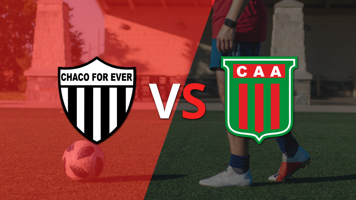 EN VIVO: Chaco For Ever empata sobre el final con gol de Joaquín Mateo