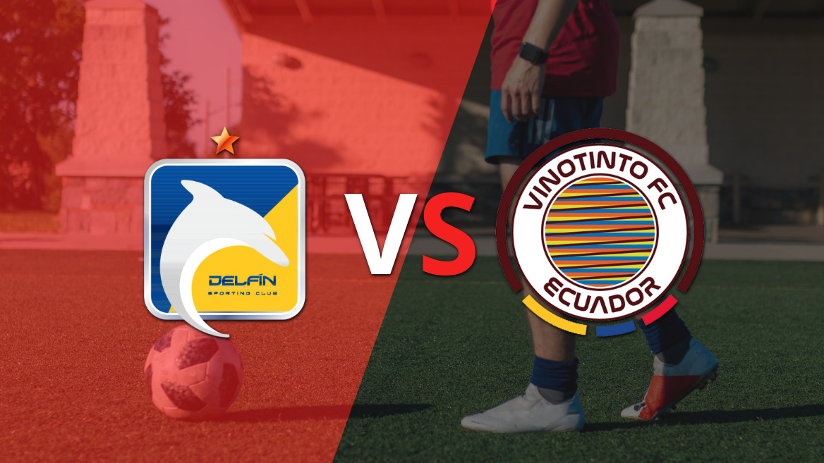 EN VIVO: Delfín empató con Vinotinto Ecuador y Erick Mendoza anotó dos goles