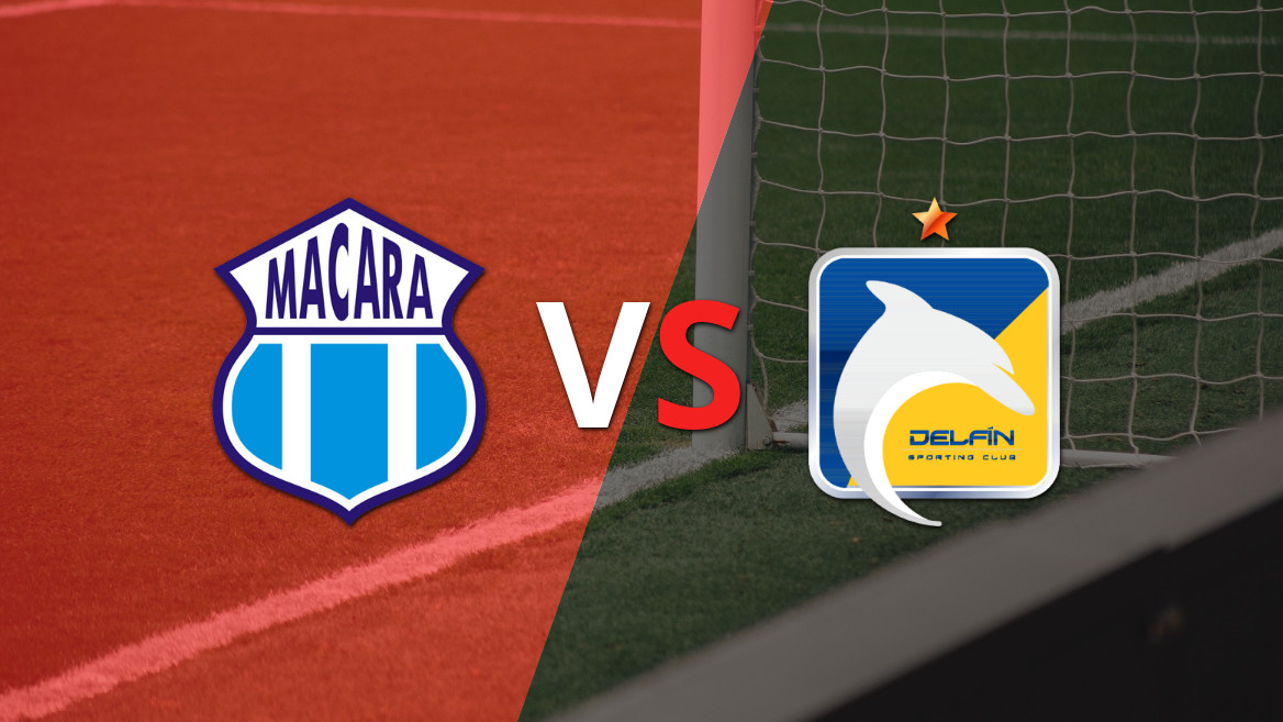 EN VIVO: Sin goles, Macará y Delfín igualaron el partido