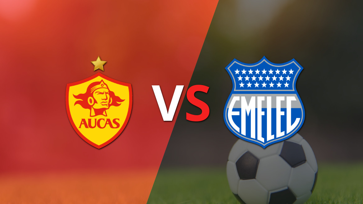EN VIVO: Aucas no logró superar la firmeza de Emelec y cayó 2 a 1 tras un gol agónico