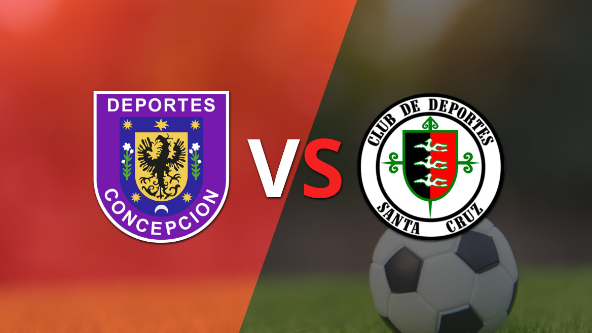 EN VIVO: Con gol de Nicolás Astete, D. Concepción le ganó a Dep. Santa Cruz por 1 a 0
