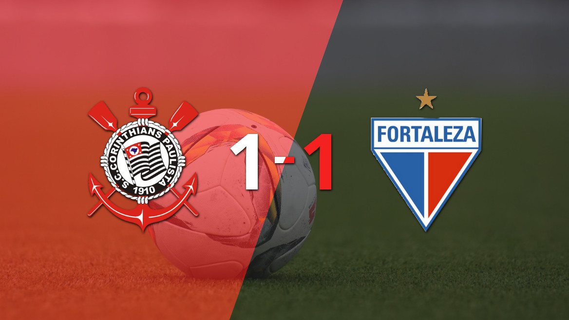 Corinthians salvages a late draw against Fortaleza