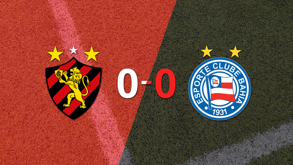 Empate sin goles entre Sport Recife y Bahia en el Brasileirao