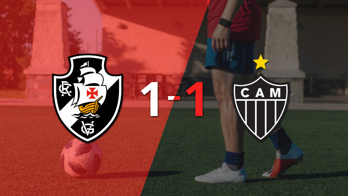 Vasco da Gama and Atlético Mineiro Share Points in 1-1 Draw