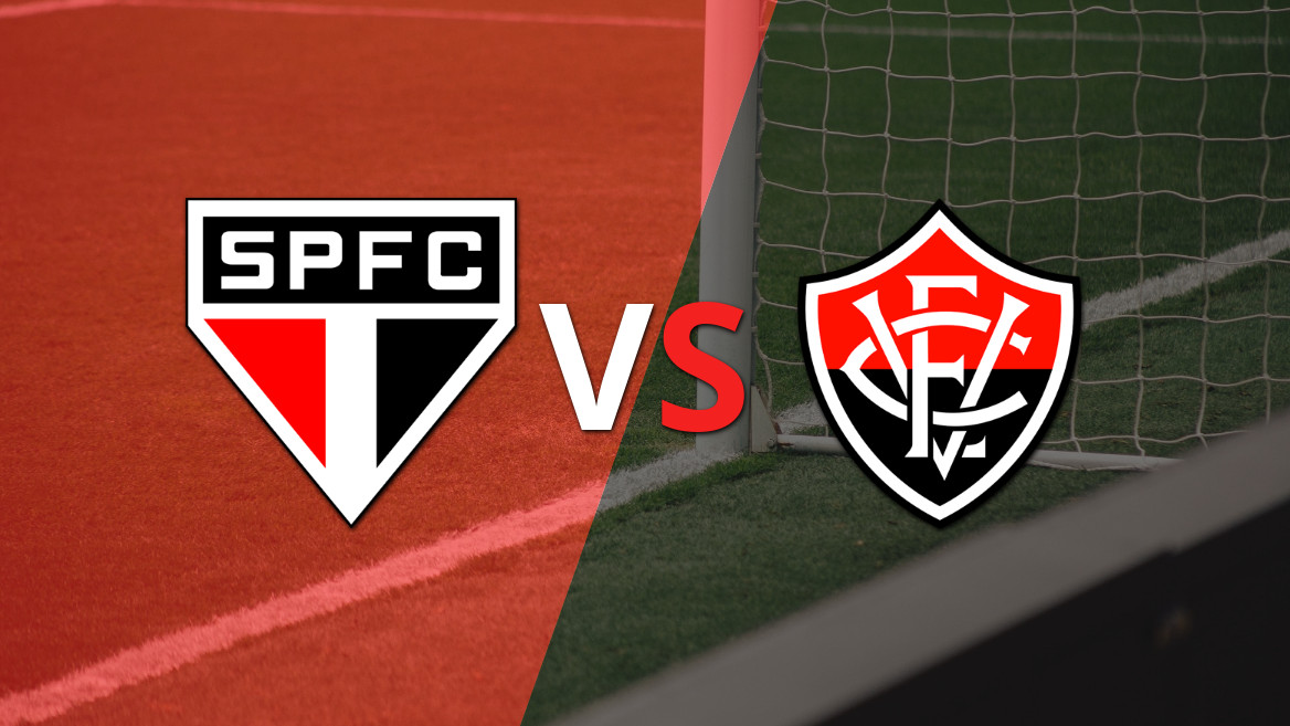 EN VIVO: São Paulo le ganó como anfitrión a Vitória por 2-0