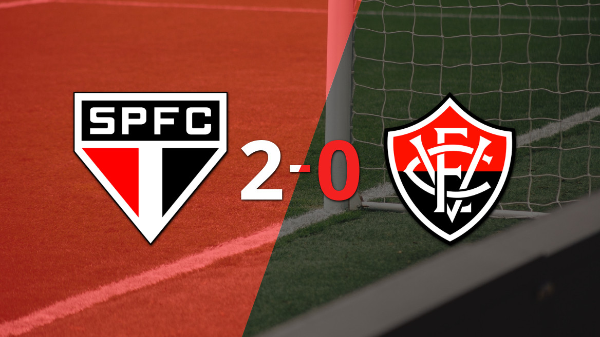 São Paulo Triumphs Over Vitória with a 2-0 Victory