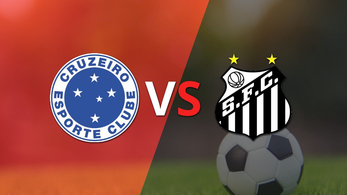 Cruzeiro apunta a la victoria ante Santos en el Mineirão