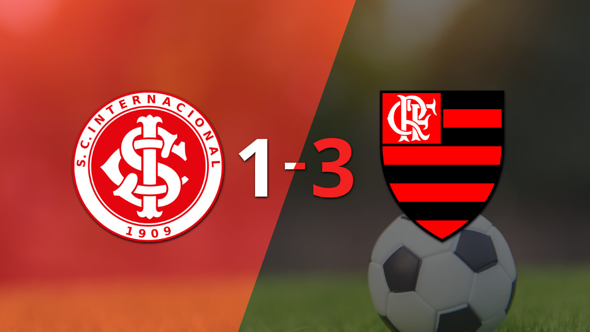 Flamengo brilla con doblete de Pedro y vence a Internacional