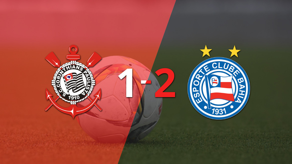 Triunfo ajustado de Bahia sobre Corinthians