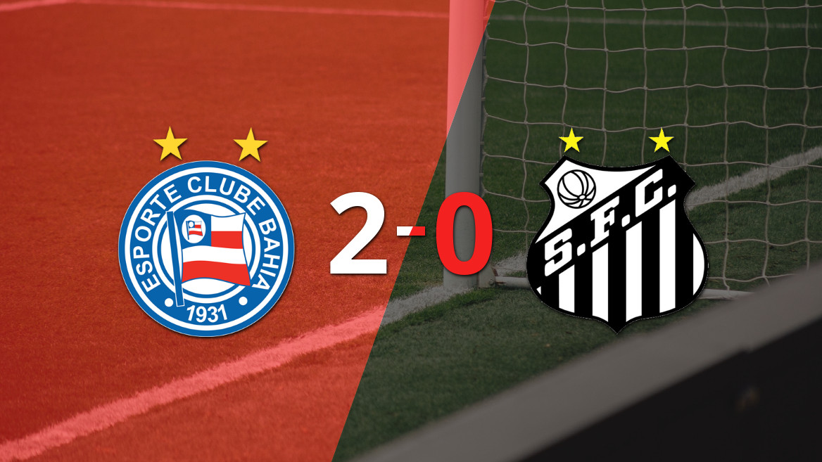 Bahia Defeats Santos 2-0 at Home