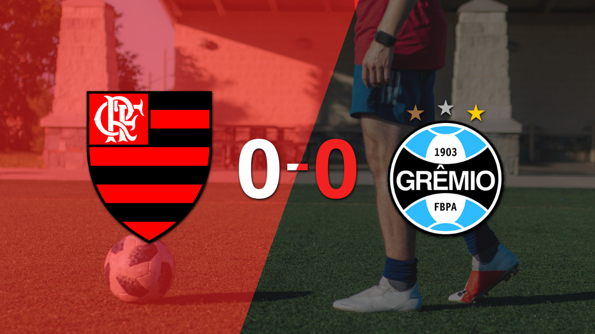 Grêmio logra un importante empate 1-1 frente a Flamengo