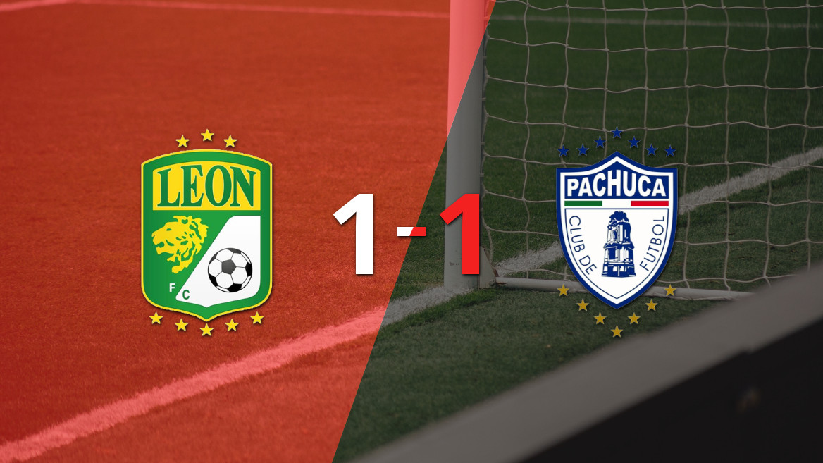 León and Pachuca Share Points in Hard-Fought 1-1 Draw