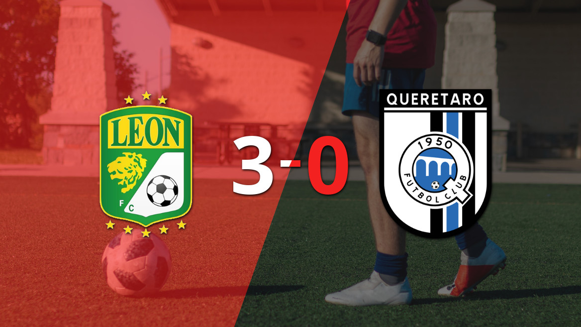Ismael Díaz nets a brace as León overpowers Querétaro 3-0