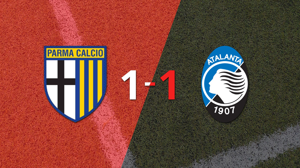 Parma rescata un empate en casa contra Atalanta