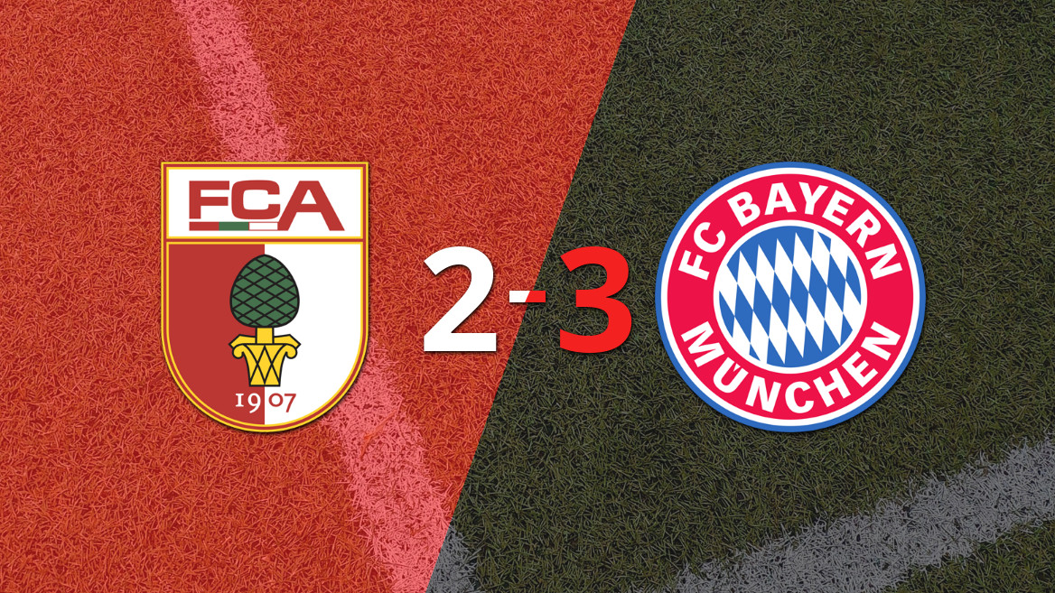 Bayern Munich Secures Thrilling 3-2 Victory Over Augsburg