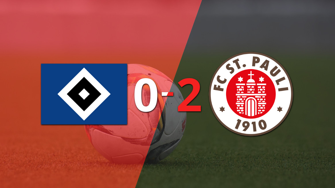 FC St. Pauli se impone a Hamburgo SV con un sólido 2-0