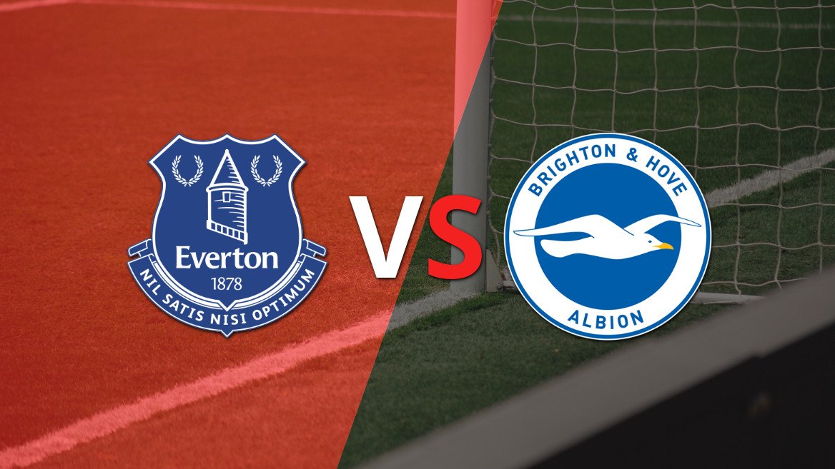 Everton e Brighton and Hove se enfrentam na segunda rodada