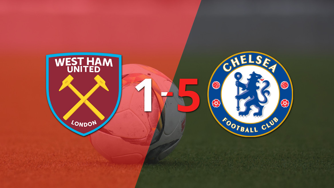 Chelsea Thrashes West Ham United 5-1 in Premier League Clash