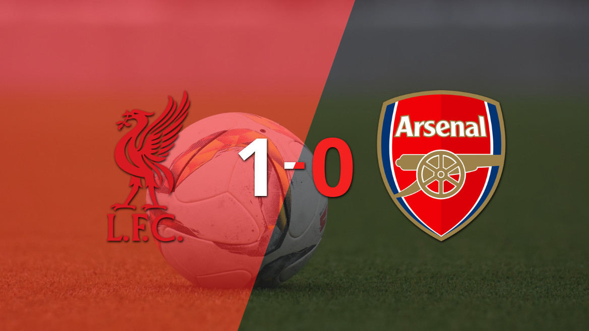 Liverpool triunfa ante Arsenal en Anfield