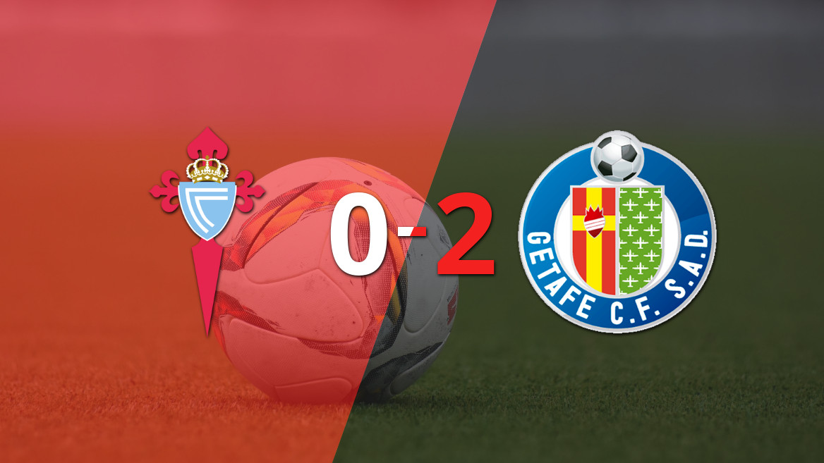 Getafe domina e conquista uma sólida vitória de 2-0 sobre o Celta