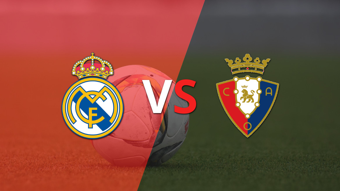 Real Madrid enfrenta Osasuna no último jogo da rodada 1