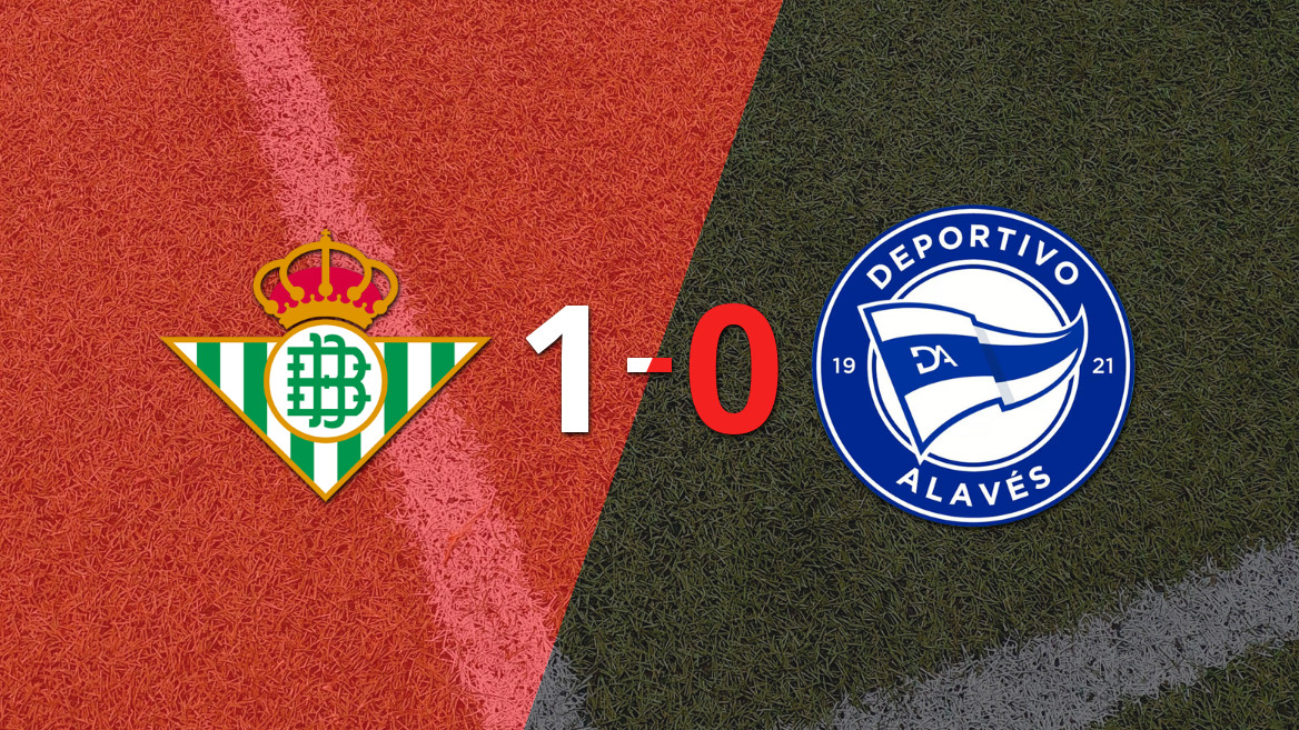 Betis Triumphs Over Alavés with a Narrow 1-0 Victory