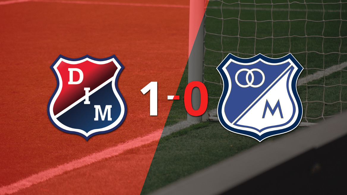 Com um único gol, Independiente Medellín supera Millonarios no Estádio Atanasio Girardot