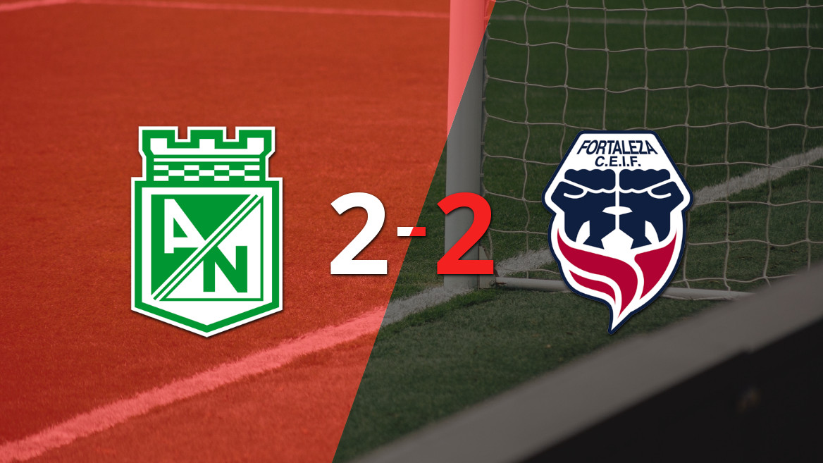 Empate emocionante entre At. Nacional e Fortaleza FC