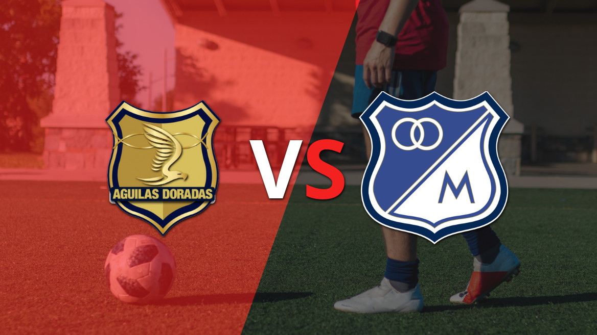 Águilas Doradas Rionegro enfrentará Millonarios na 9ª rodada da divisão principal