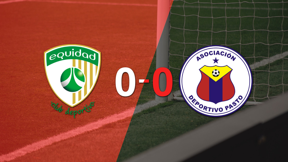 La Equidad y Pasto no se hicieron daño y empataron sin goles