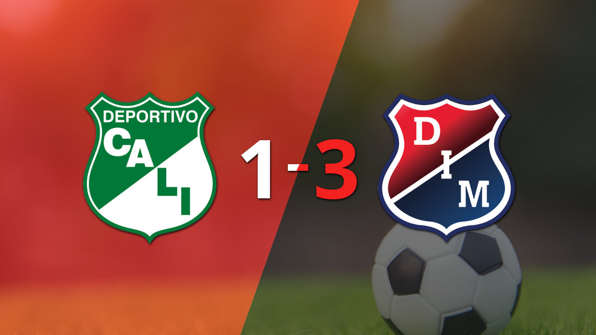Em um festival de gols, Independiente Medellín derrota Deportivo Cali por 3 a 1
