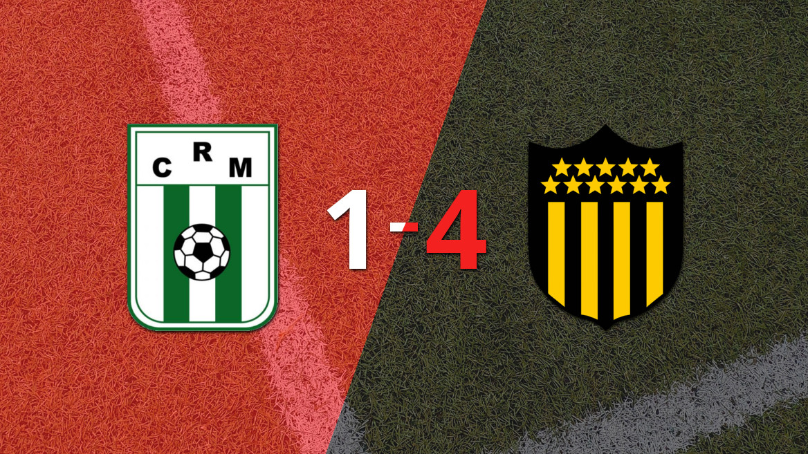 Peñarol Dominates Racing (U) with a Convincing 4-1 Victory