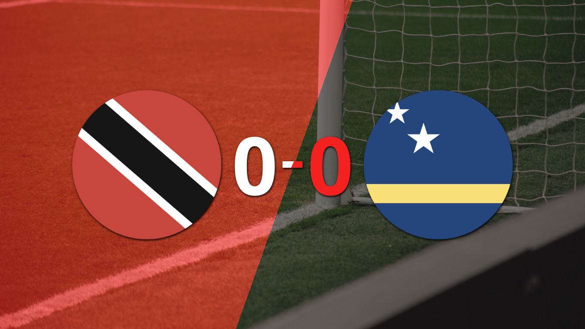Trinidad y Curazao no logran marcar y repartieron puntos