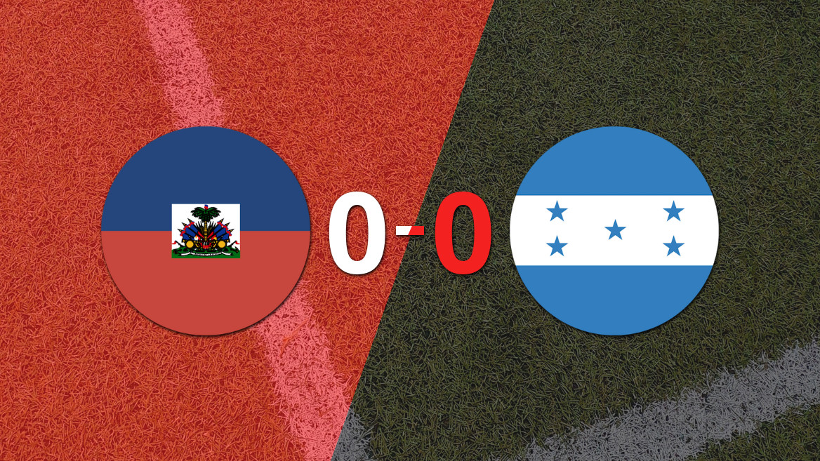 <Haití e Honduras empatam sem gols no jogo de abertura do grupo C>