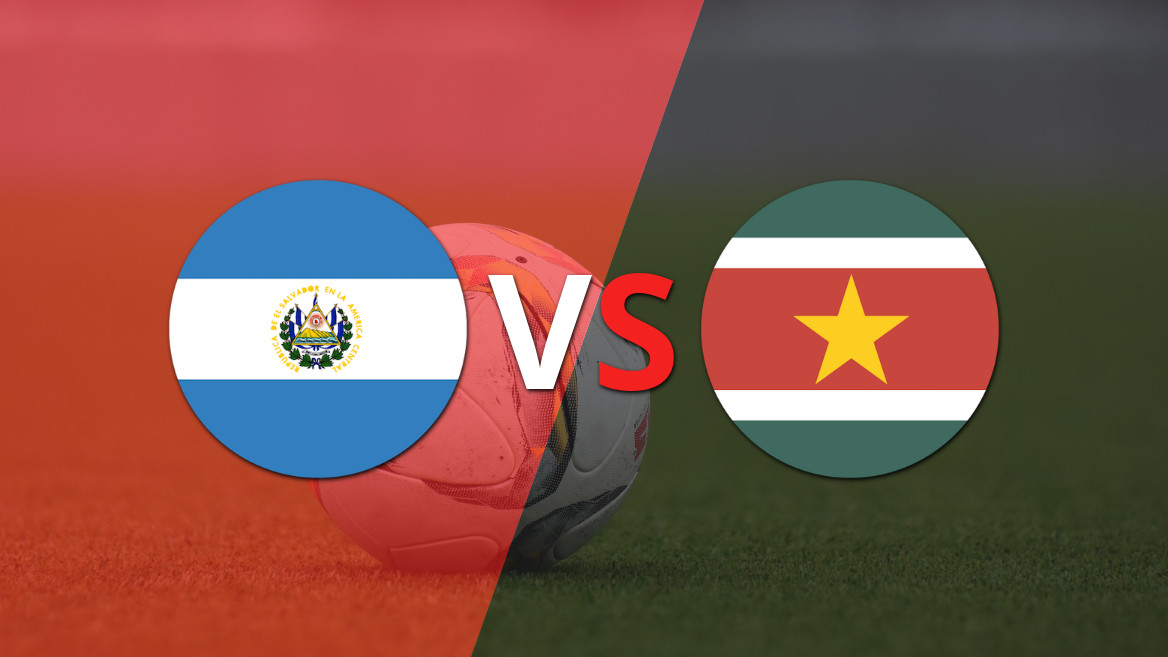 EN VIVO: Surinam celebra con un sufrido 2-1 ante El Salvador