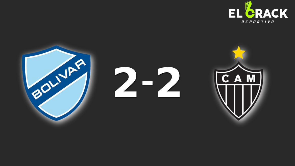 Al final del partido, la serie entre Bolívar y Atlético Mineiro terminó 2-2 y se define a la vuelta