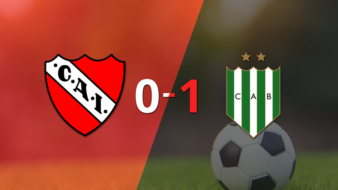 Independiente sucumbió ante Banfield con un tanto de Martín Río