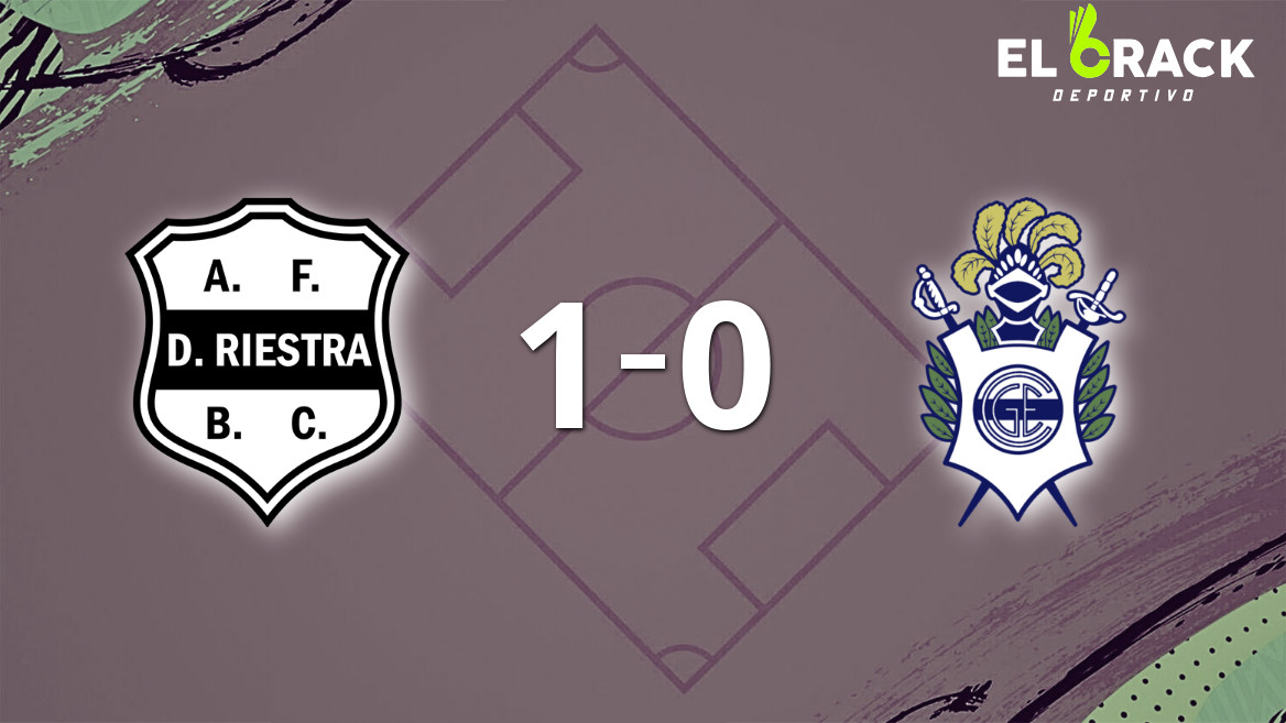 Dep. Riestra derrotó 1-0 a Gimnasia